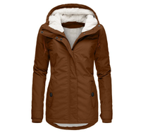 Damen Regenjacke | Winter – Braun
