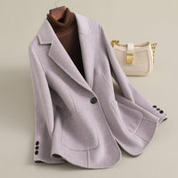 Rennly Wool Blazer Jacket – Lavendel