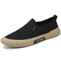 Damen Leichte Slip-On Freizeitschuhe – Schwarz