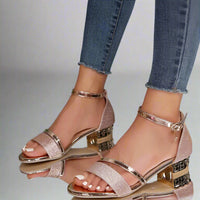 Xavindra | Elegante Sandalen mit weichem Komfort – Champagner