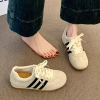 Damen Sportliche Sneakers mit rutschfester Sohle und weichem Obermaterial – Beige