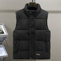 Elegante Herrenweste | Warme – Schwarz