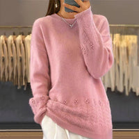 IDA - STRICKPULLOVER – Rosa