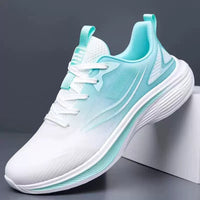 Damen Komfortable Laufschuhe mit dynamischer Dämpfungstechnologie – Weißgrün