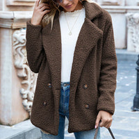 LIA - SHERPA-JACKE – Braun