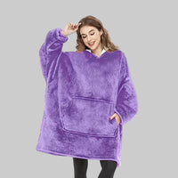 Odie™ – Übergroßer Pullover für Damen | Warm und Weich – Lila