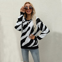 Larissa - Kuscheliger Strickpullover – Schwarz