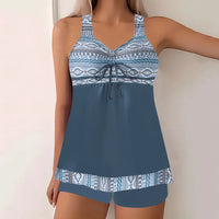 Klassisches Tankini Set Für Damen | Sommer – Grün