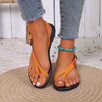 Fiona Sandalen Damen | Bequeme Sommer-Strandsandalen – Orange