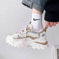 Damen Sportliche Dankbare Sneakers – Khaki