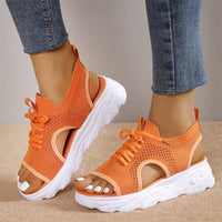 Lakia™| Bequeme Orthopädische Sandalen – Orange