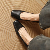Clara | Modische Damen Pumps mit komfortablem Absatz – Schwarz
