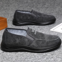 Damen bequeme Slipper mit rutschfester Sohle – Dunkelgrau