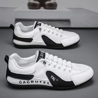 Damen Sportliche Lauf- und Freizeitschuhe mit atmungsaktivem Obermaterial und rutschfester Sohle – Schwarz-Weiß