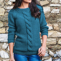 SEIL | ELEGANTER STRICKSTIL – Blau
