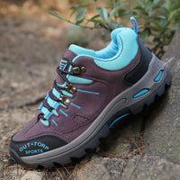 Stylische Wander Schuhe für Herren | Schnürschuhe – Lila