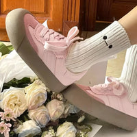 Damen Sportliche Sneaker mit flexiblem Design und rutschfester Sohle – Rosarot