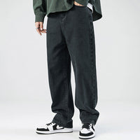 Shoji | Japanische Baumwoll-Denim-Hose – Schwarz