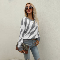 Larissa - Kuscheliger Strickpullover – Grau
