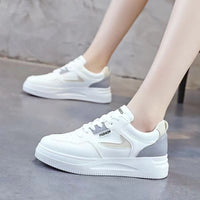 Damen Modische Sneakers mit atmungsaktiver Sohle und flexibler Lauftechnologie – Grau