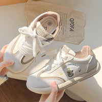 Damen Sportliche Freizeit Sneakers – Dunkelbraun