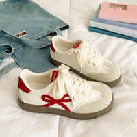 Damen Sneakers im lässigen Retro-Design mit sportlicher Sohle – Rosa