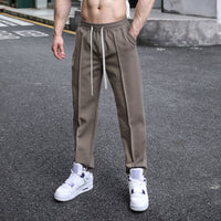 Salvio | Elegante Jogginghose – Braun