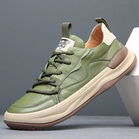 HERMANN - SCHUHE AUS LEDER – Grün