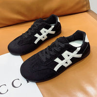 Damen Sportliche Freizeitschuhe mit modernem Design – Schwarz