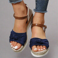 Regina | Einzigartige Sommer Sandalen – Blau
