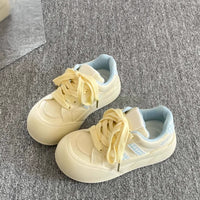 Damen Sportliche Sneakers mit atmungsaktiver Mesh-Oberfläche und innovativem Schnürsystem – Gelb