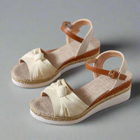 Regina | Einzigartige Sommer Sandalen – Weiß