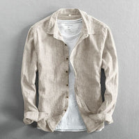 LENNOX - HEMD IM CASUAL LOOK – Beige