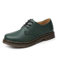Damen Elegante und bequeme Schnürschuhe – Grün