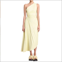 Serenella - Langes Kleid – Gelb