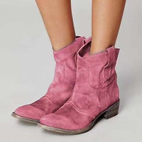 Pariah - Flexible Stiefeletten – Rosa