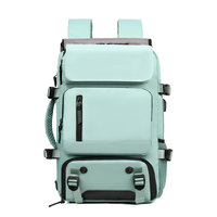 Unisex Groß Wasserdicht Reise Rucksack | Mehrere Fächer – Grün