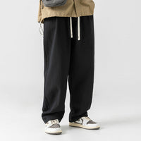 Hiroshi | Japanische Baumwoll-Hose – Schwarz