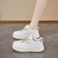 Damen lässige Sneaker – Khaki