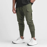 Damon | Multi-Taschen Jogginghose – Dunkelgrün