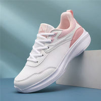 Damen Sportliche Lifestyle Sneakers mit bequemer Dämpfung und atmungsaktivem Obermaterial – Rosa