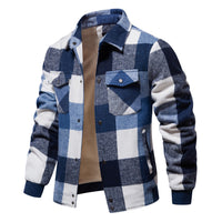 Cameron® | Karierte Jacke – Blau