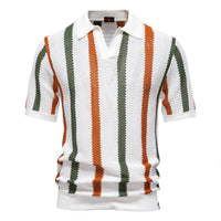 Leon | Stilvolles Polo im Capri Look – Weiß