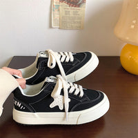 Damen Lifestyle Sneakers mit komfortabler Sohle und atmungsaktivem Obermaterial – Schwarz