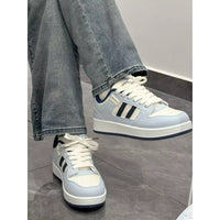 Damen Sneakers mit atmungsaktivem Obermaterial und klassischem Design – Hellblau