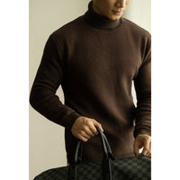 Bosse™ - Herren-Rollkragenpullover – Braun