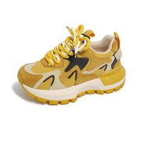 Damen Sportliche Sneakers mit trendigem Design von – Gelb