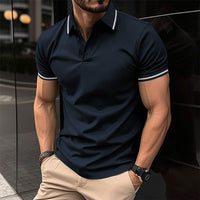 Maximillian | Herren Polohemd – Marine