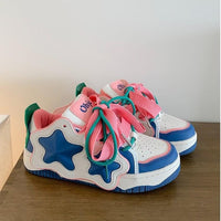 Damen Sneakers mit einzigartigem Sternen-Design und bequemer Polsterung – Rosarot