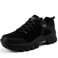 Herren Wander Schuhe | Trekking und Weg – Schwarz
